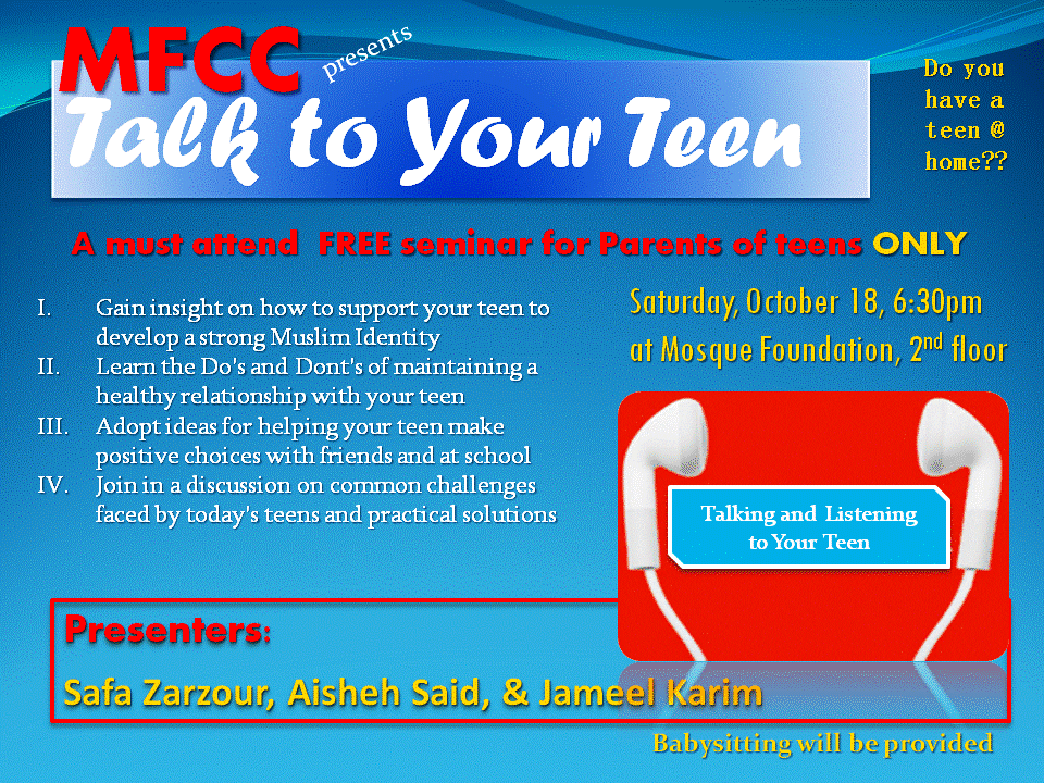 Talking to your teen