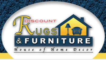Rugs and Furniture Visiting Card in Blue Color