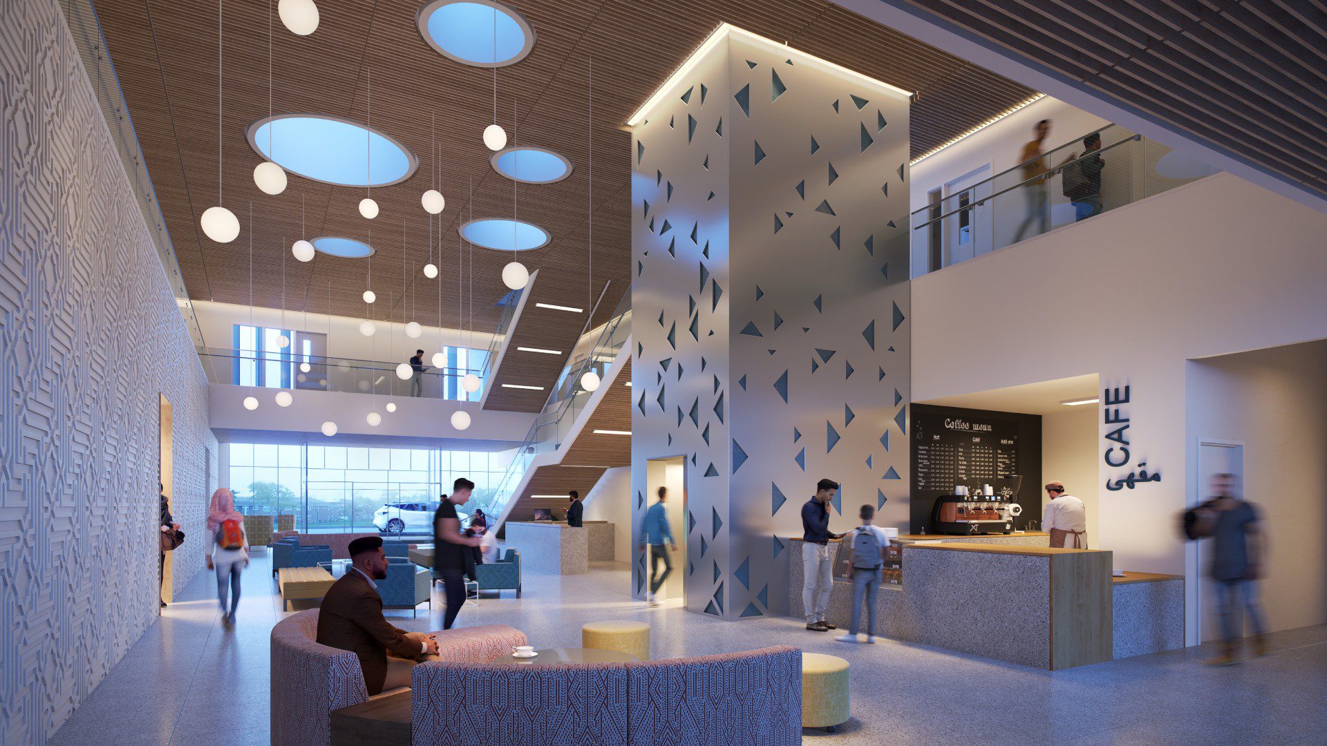 Morning Atrium View
